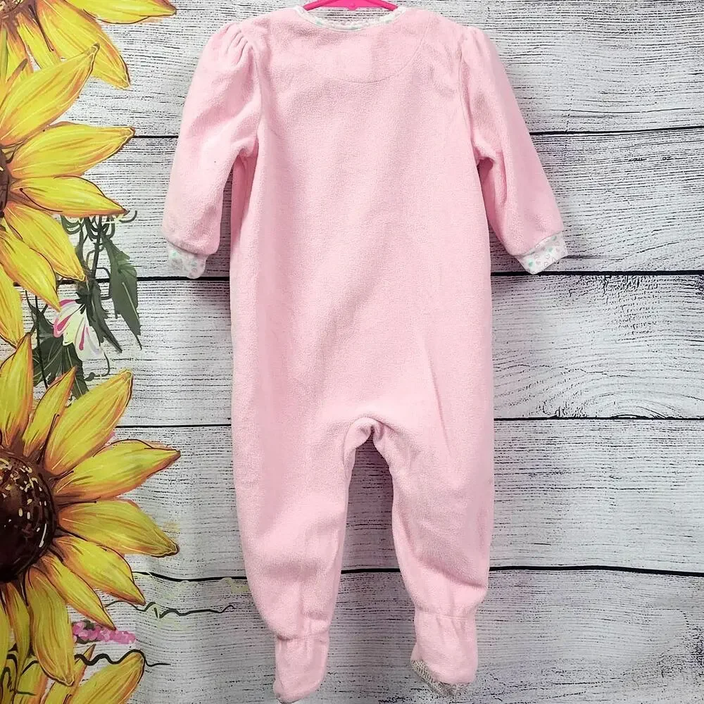 okie-dokie  Fleece Sleeper‎ Size 18mo NWOT